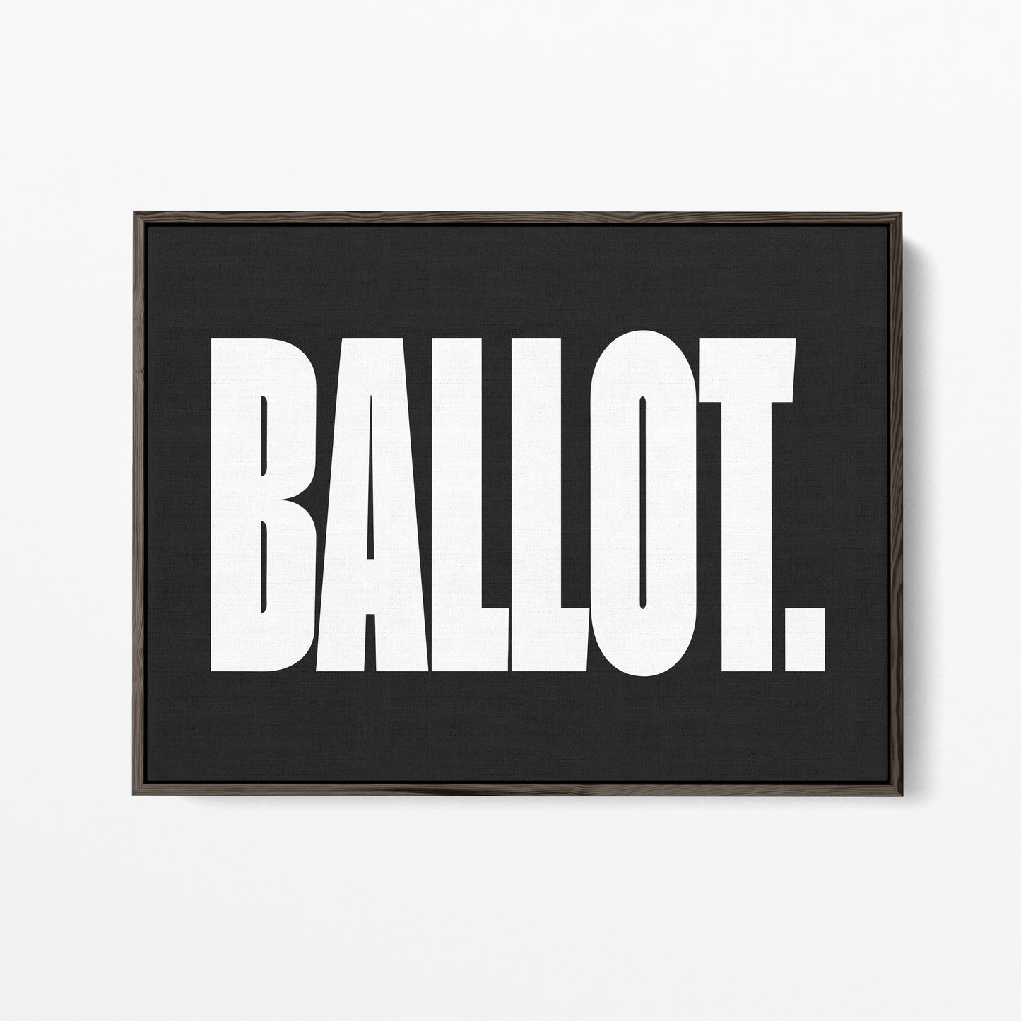 Ballot Canvas Landscape