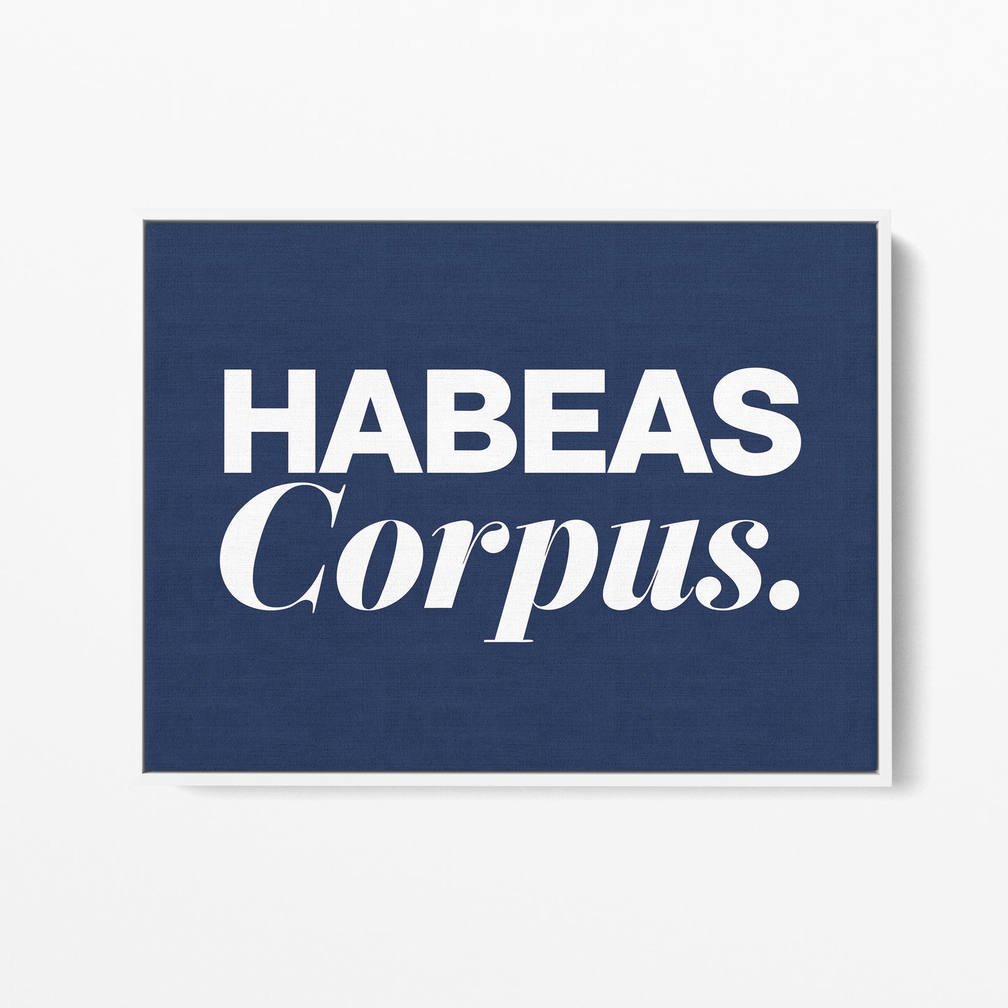 Habeas Corpus Canvas Landscape