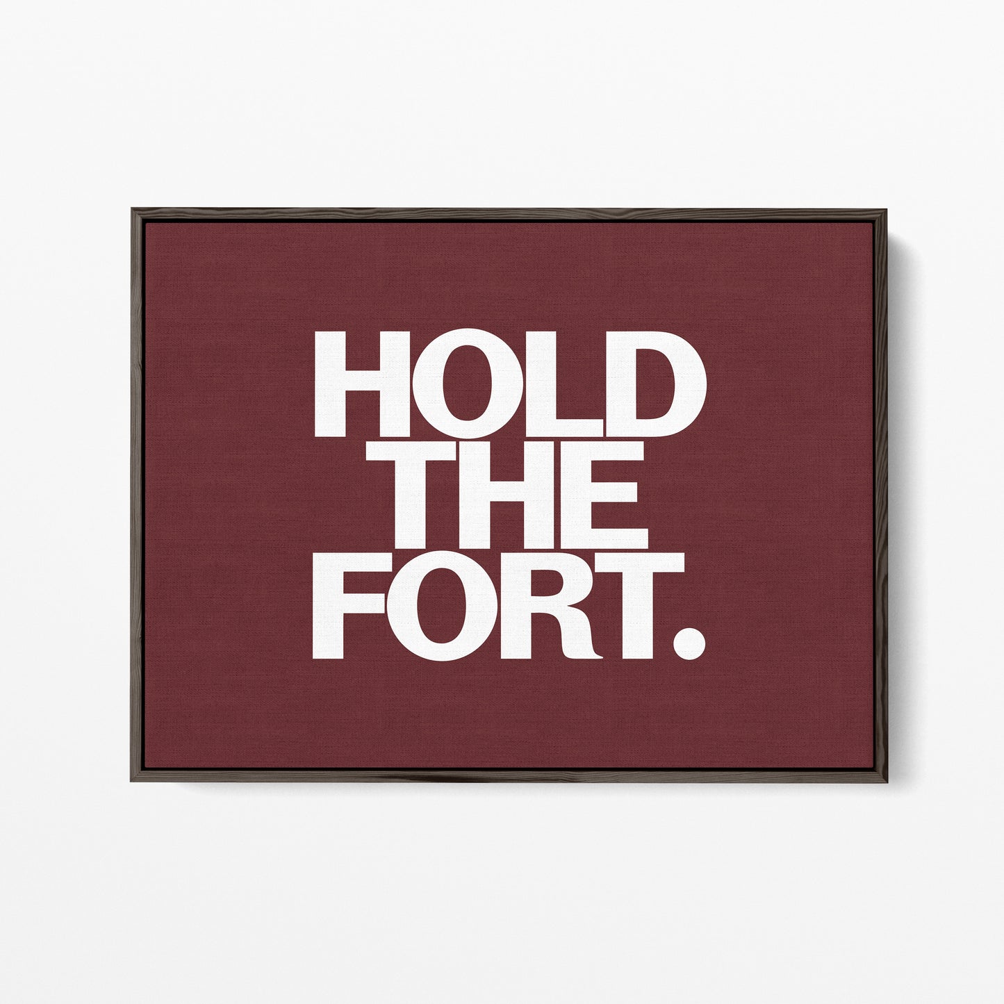 Hold the Fort Canvas Landscape
