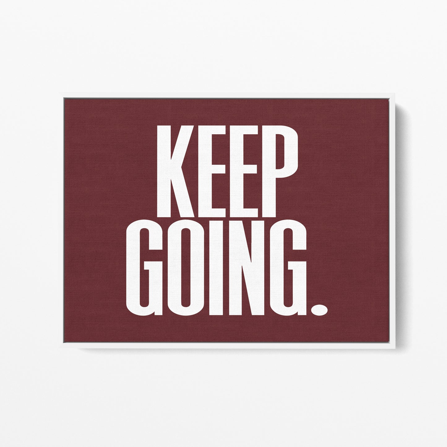 Keep Going Canvas Landscape