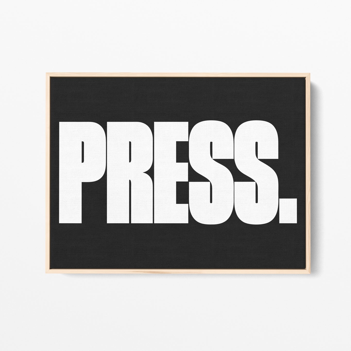 Press Canvas Landscape