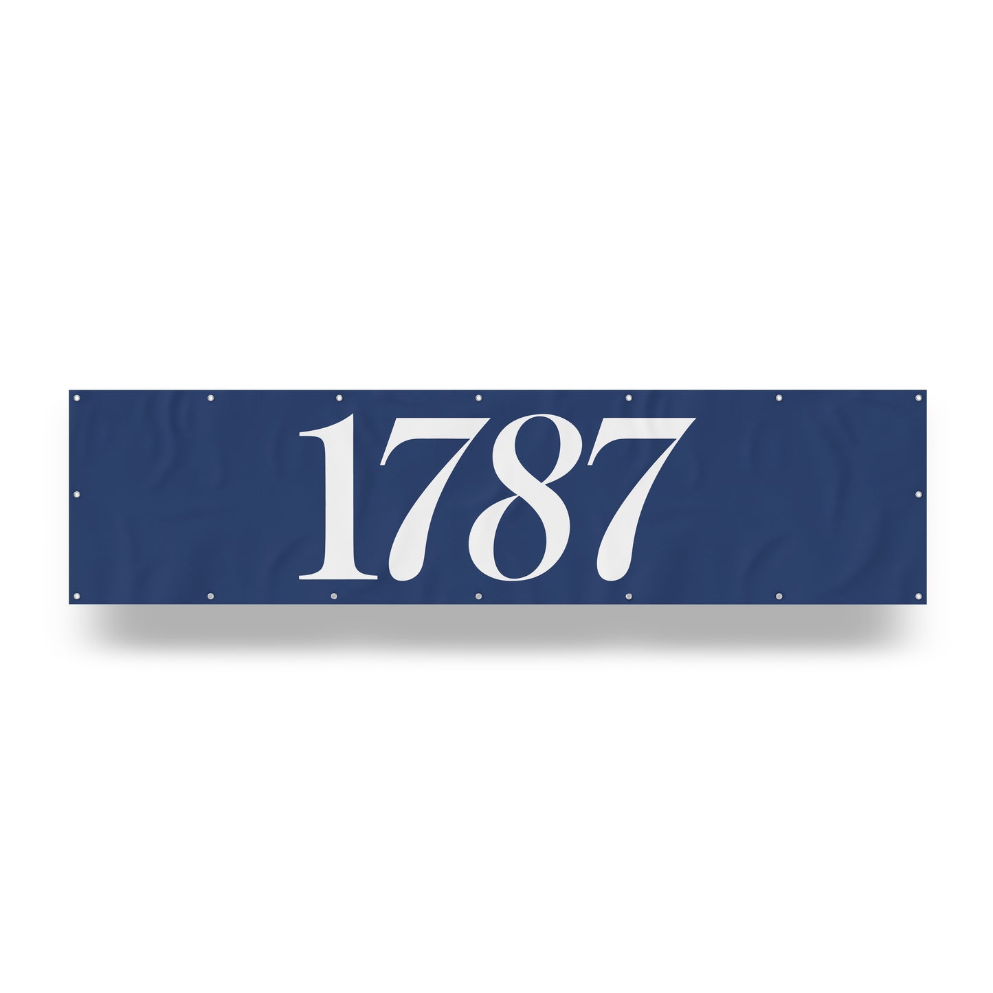 "1787." — Quorum vinyl banner