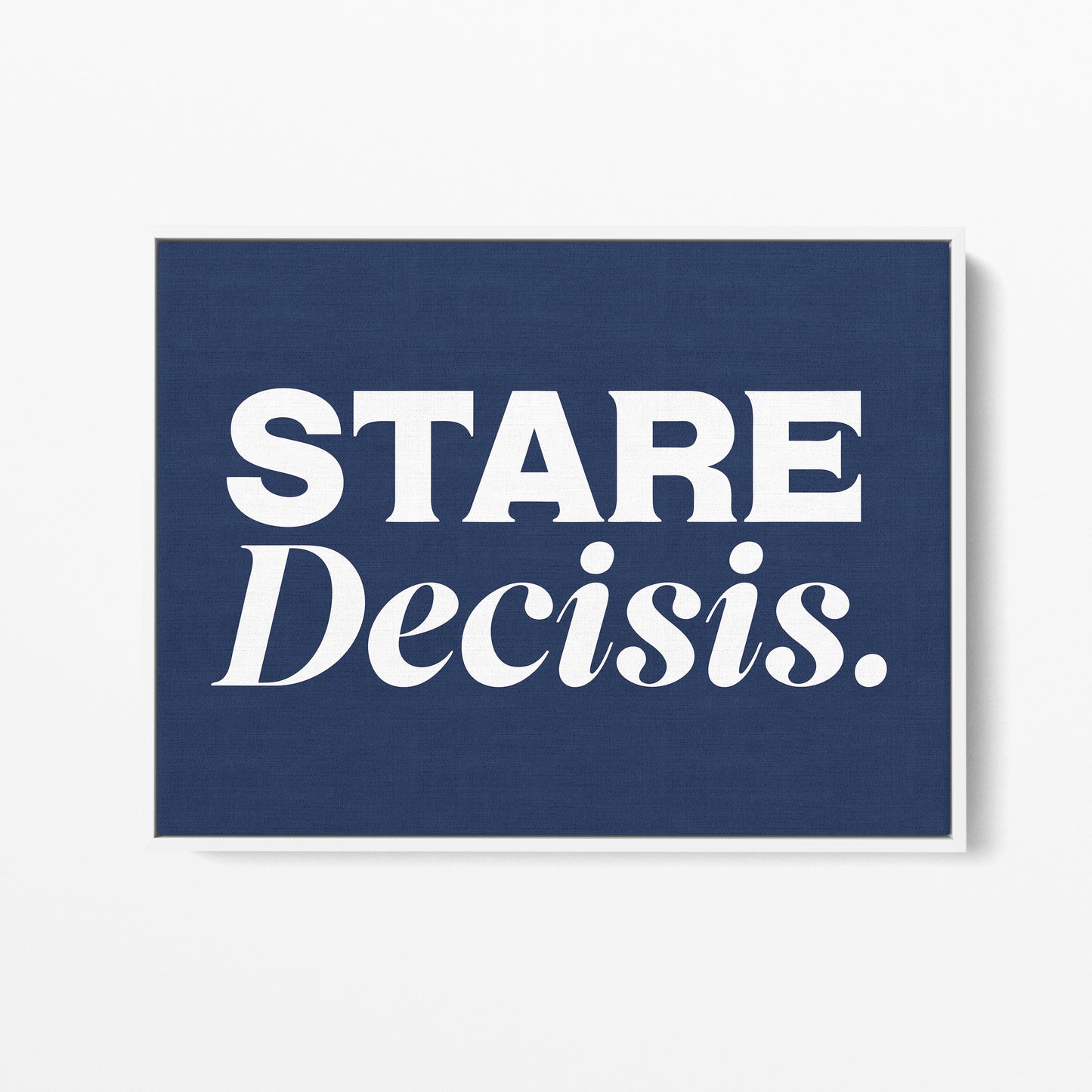 Stare Decisis Canvas Landscape