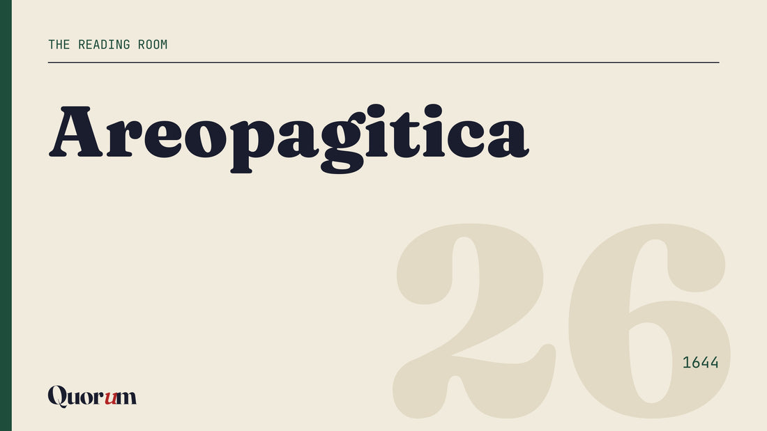 Areopagitica, a Reading Room essay