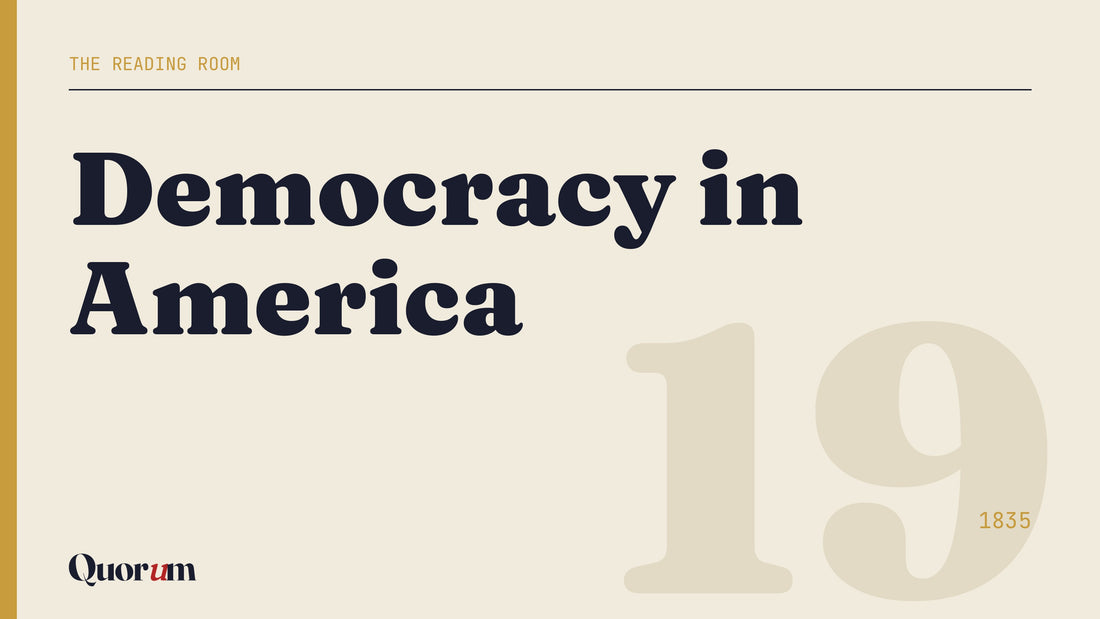 Democracy in America, a Reading Room essay