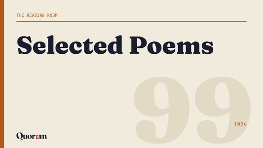 Selected Poems, a Reading Room essay