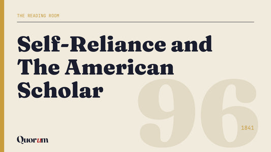 Self-Reliance and The American Scholar, a Reading Room essay