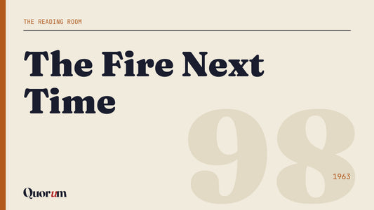 The Fire Next Time, a Reading Room essay