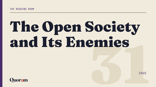 The Open Society and Its Enemies, a Reading Room essay