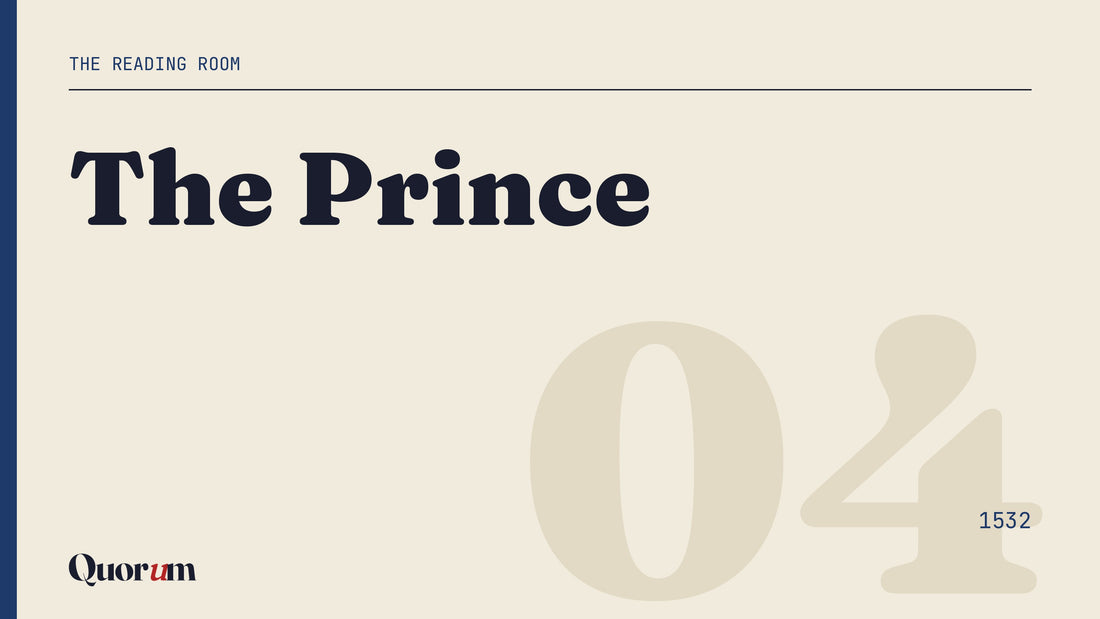 The Prince, a Reading Room essay