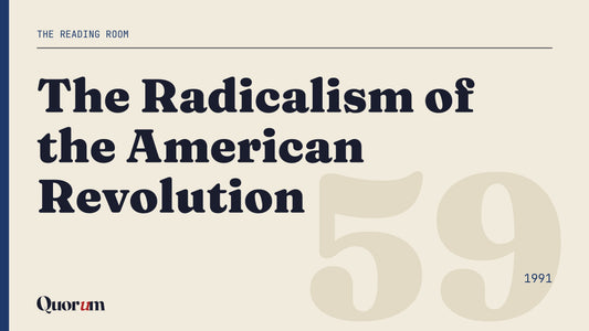 The Radicalism of the American Revolution, a Reading Room essay