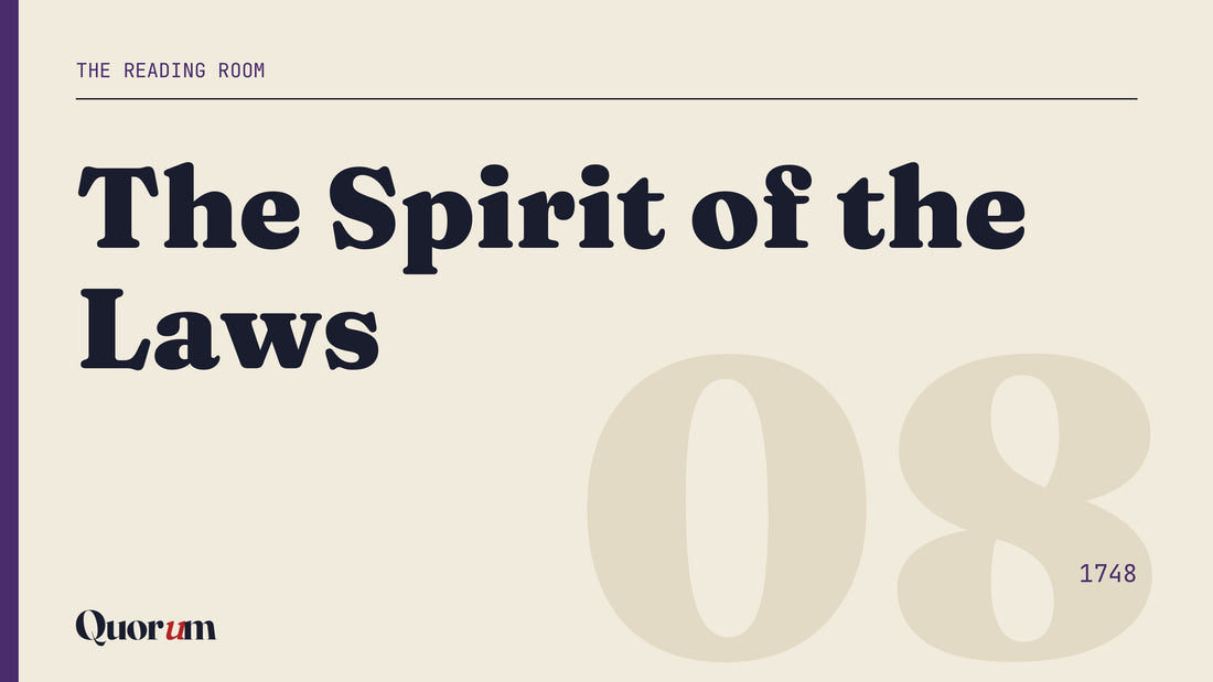 The Spirit of the Laws, a Reading Room essay