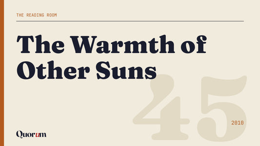 The Warmth of Other Suns, a Reading Room essay