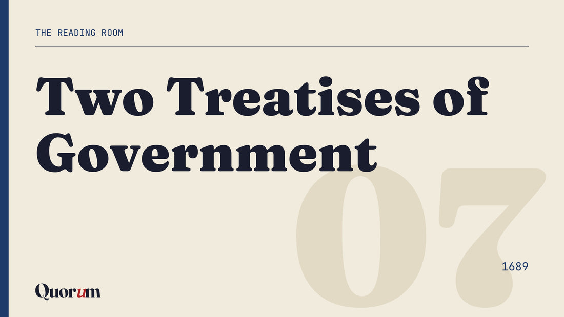 Two Treatises of Government, a Reading Room essay