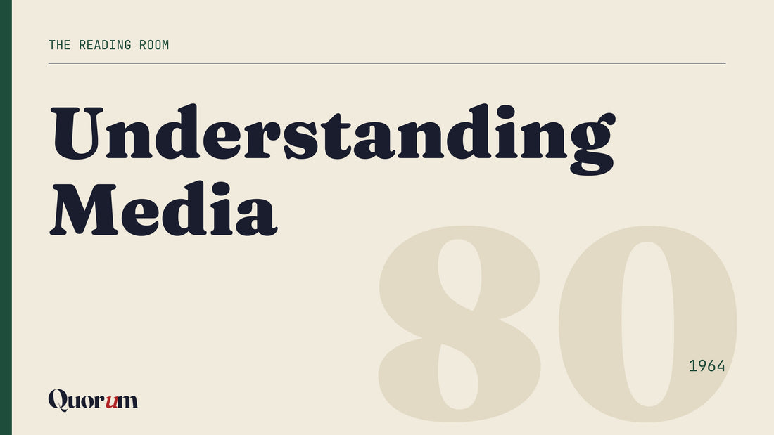 Understanding Media, a Reading Room essay