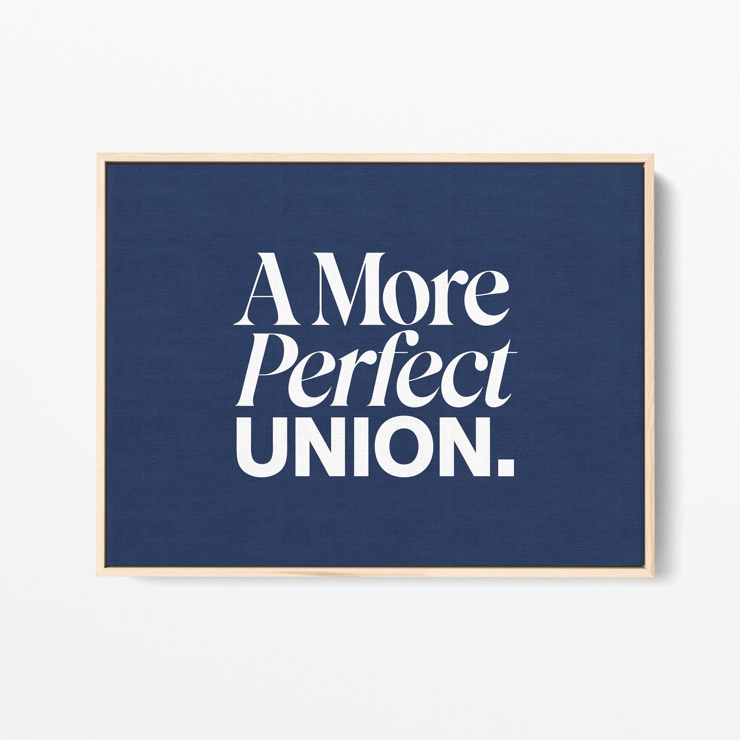 A More Perfect Union Canvas Landscape
