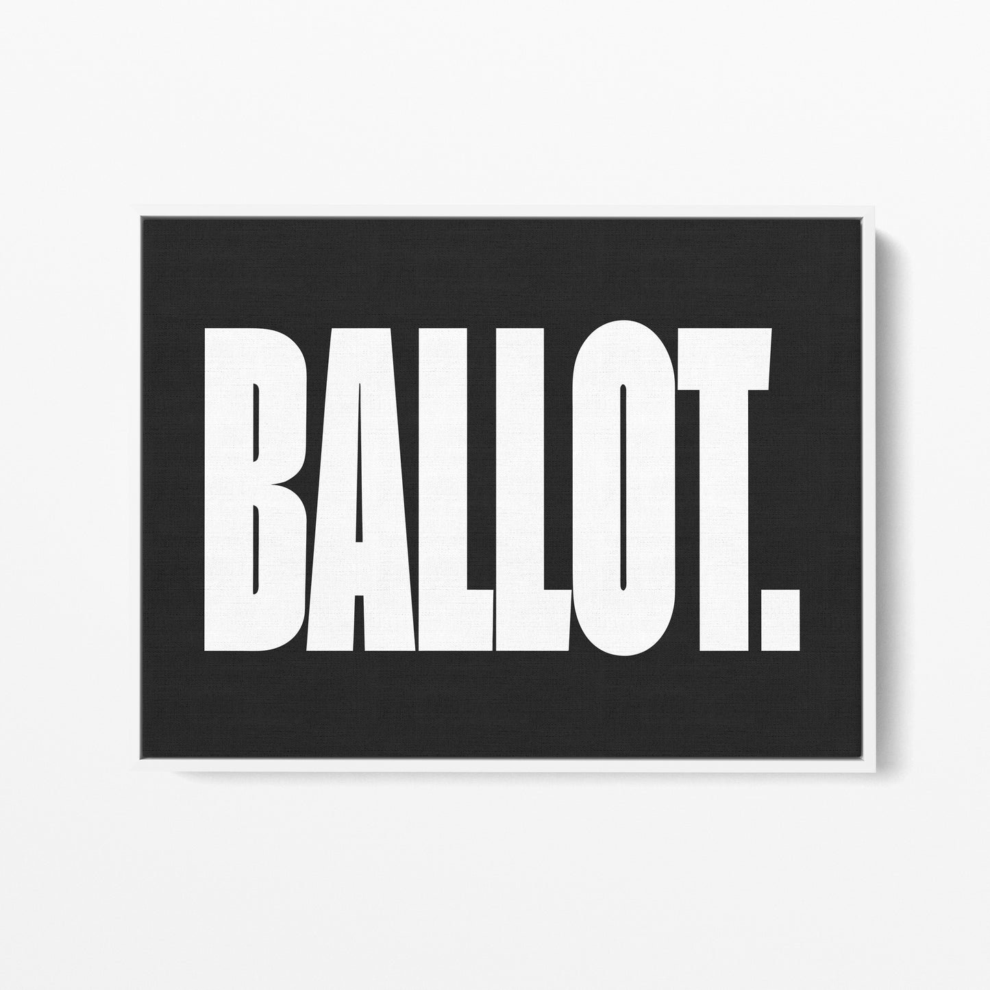Ballot Canvas Landscape