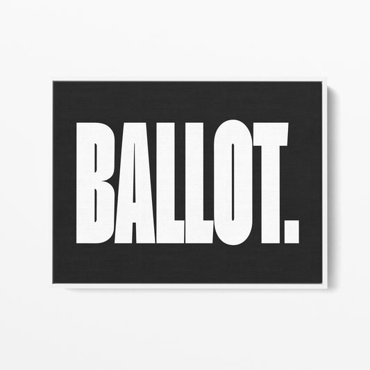 Ballot Canvas Landscape