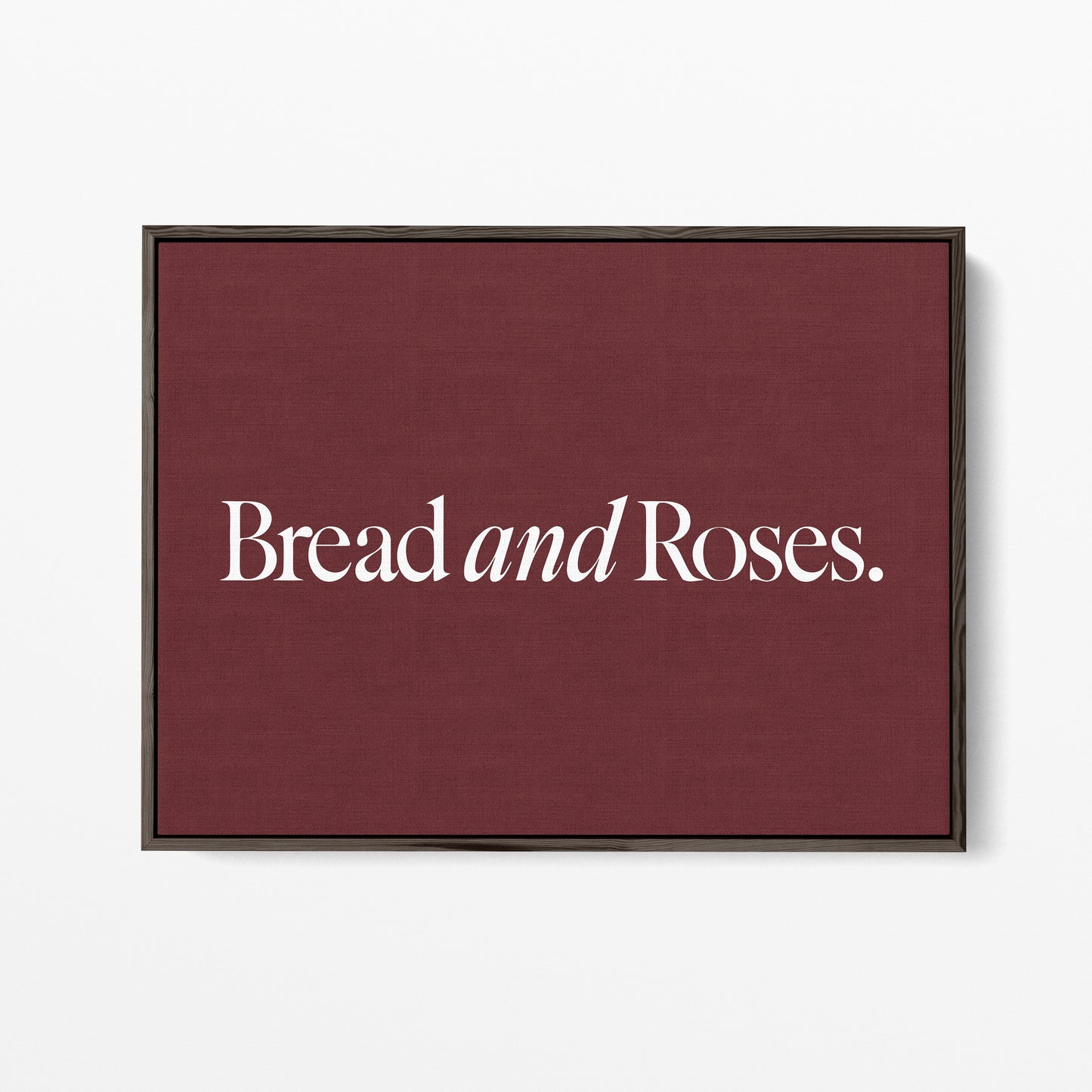 Bread and Roses Canvas Landscape
