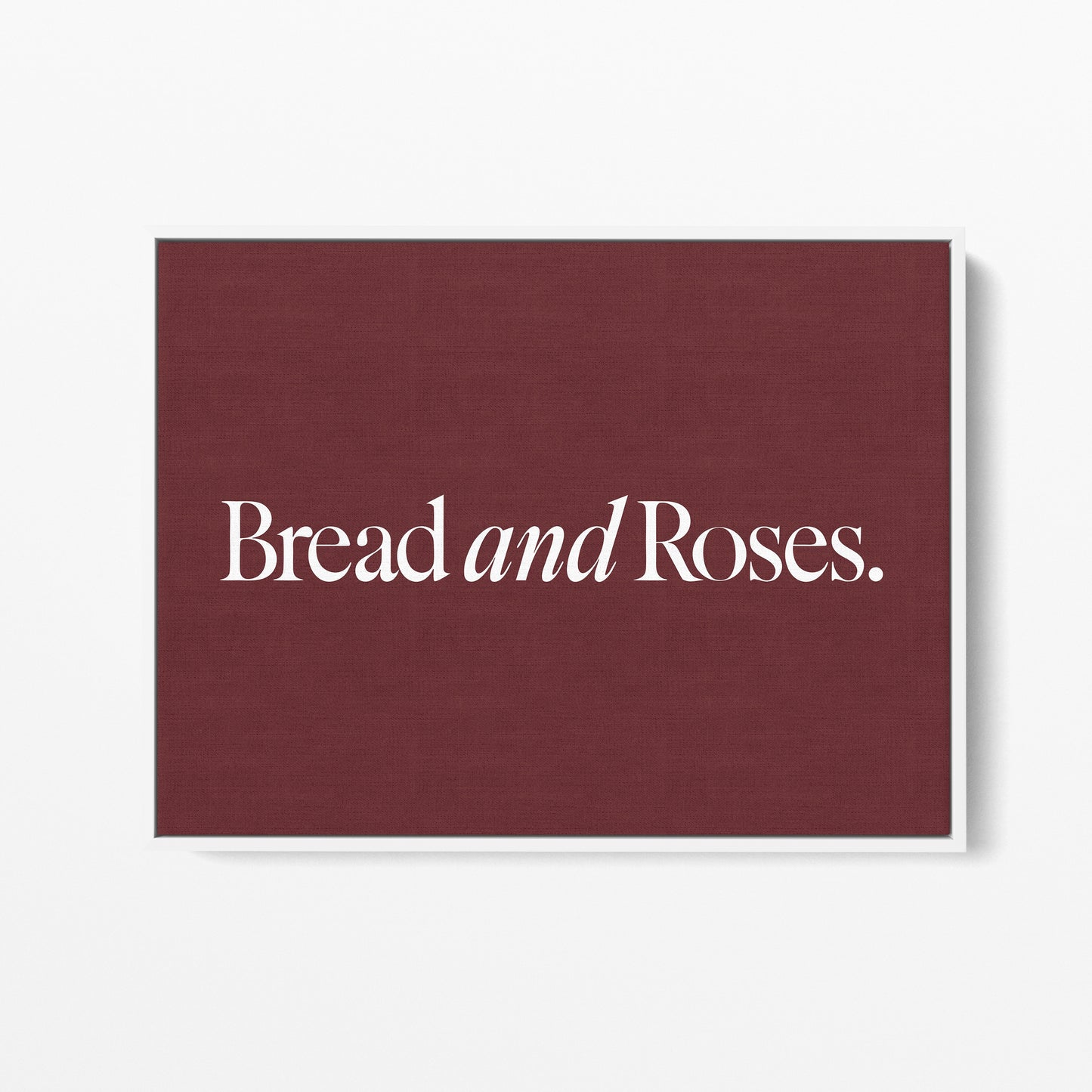 Bread and Roses Canvas Landscape