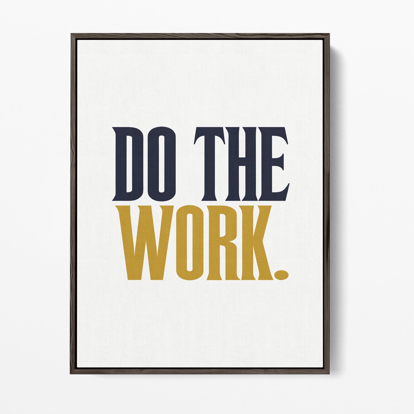 Do the Work Canvas Portrait