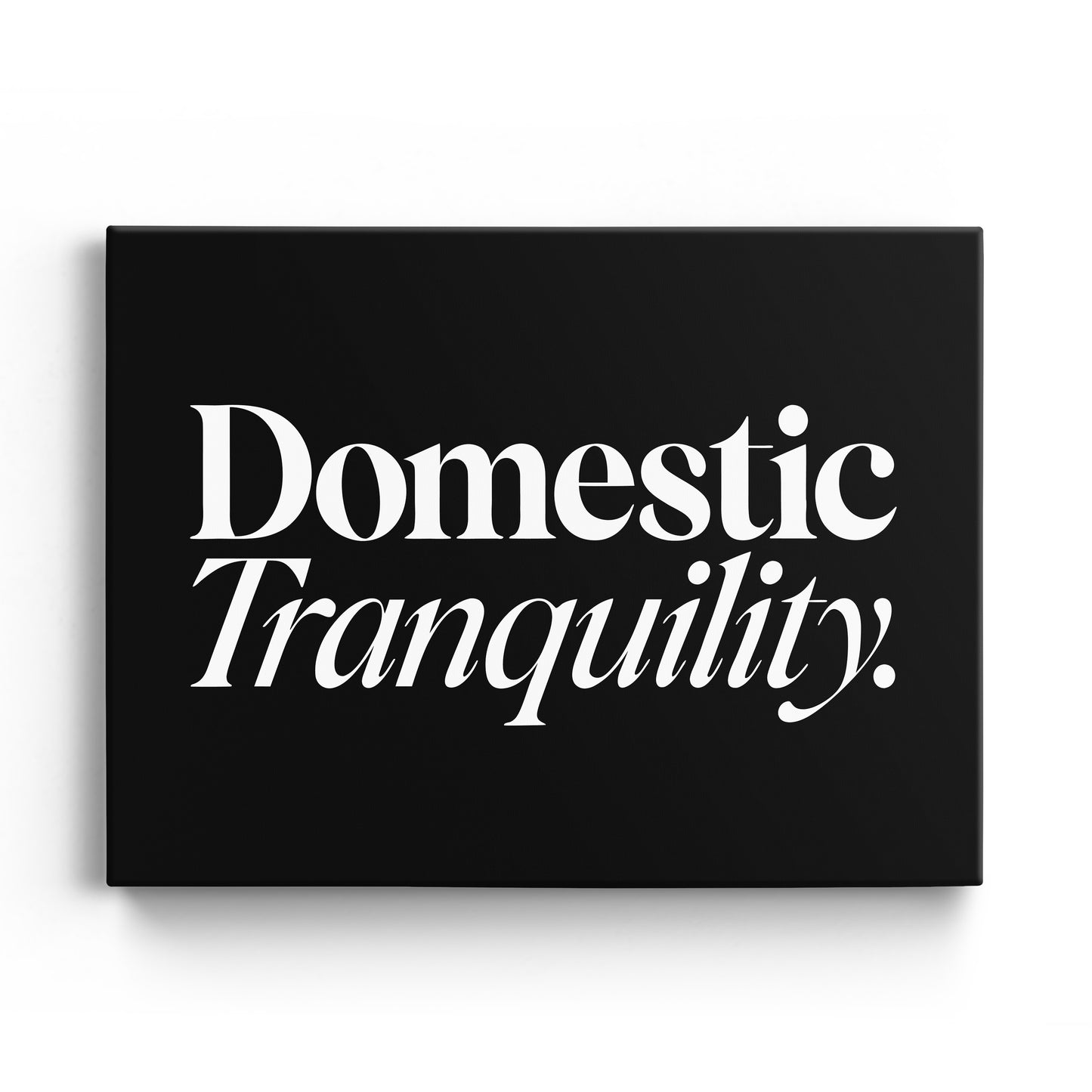 Domestic Tranquility Canvas Landscape