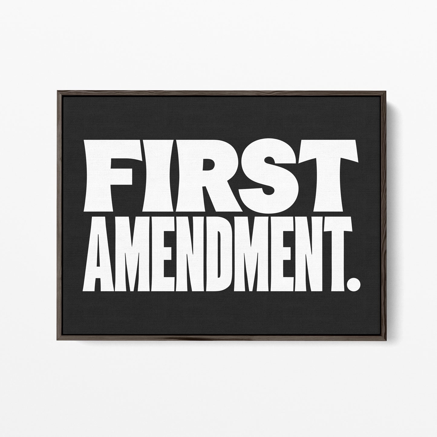 First Amendment Canvas Landscape