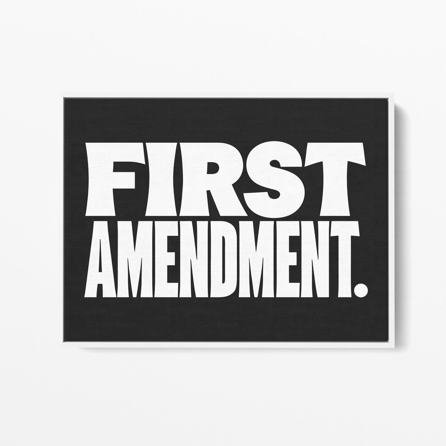 First Amendment Canvas Landscape
