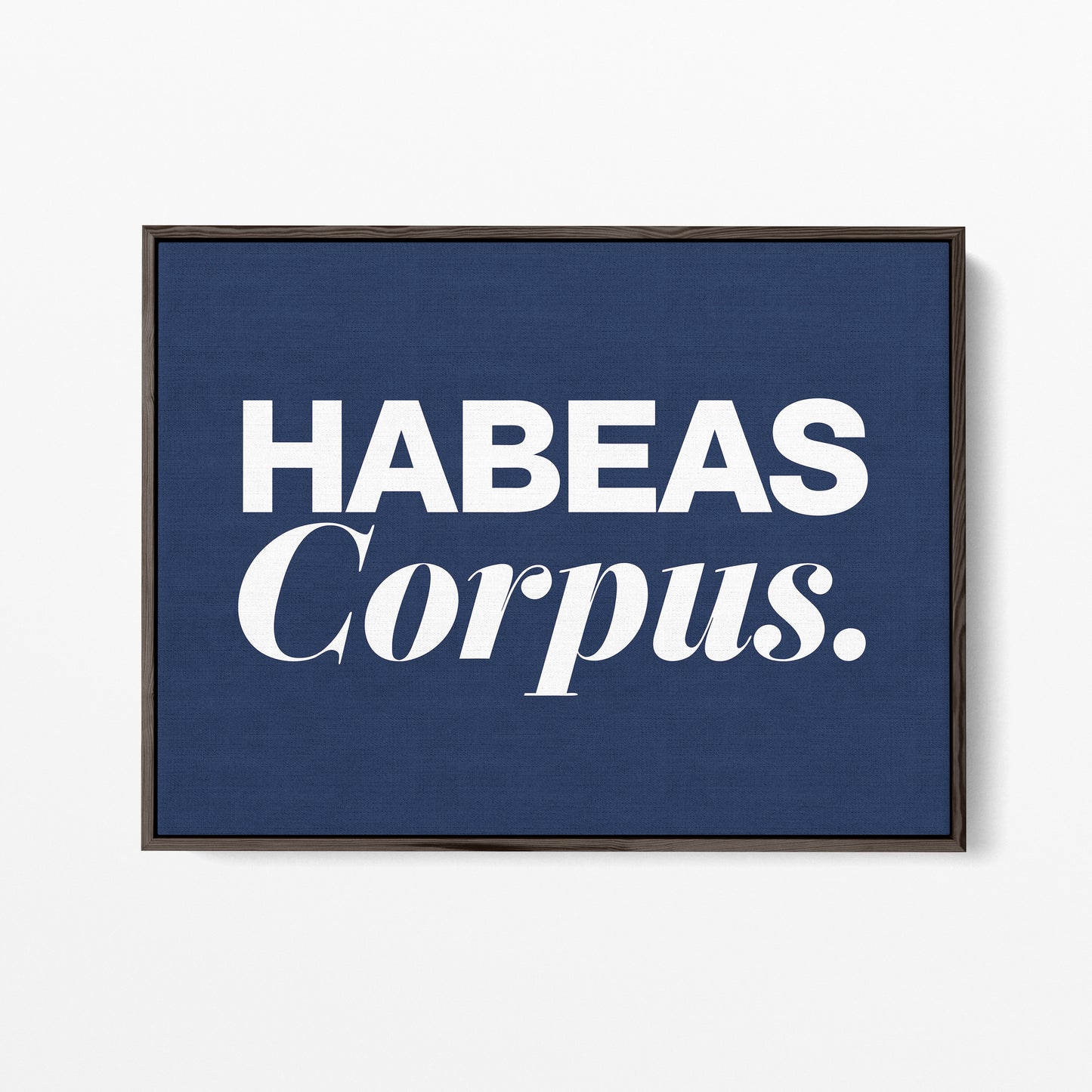 Habeas Corpus Canvas Landscape