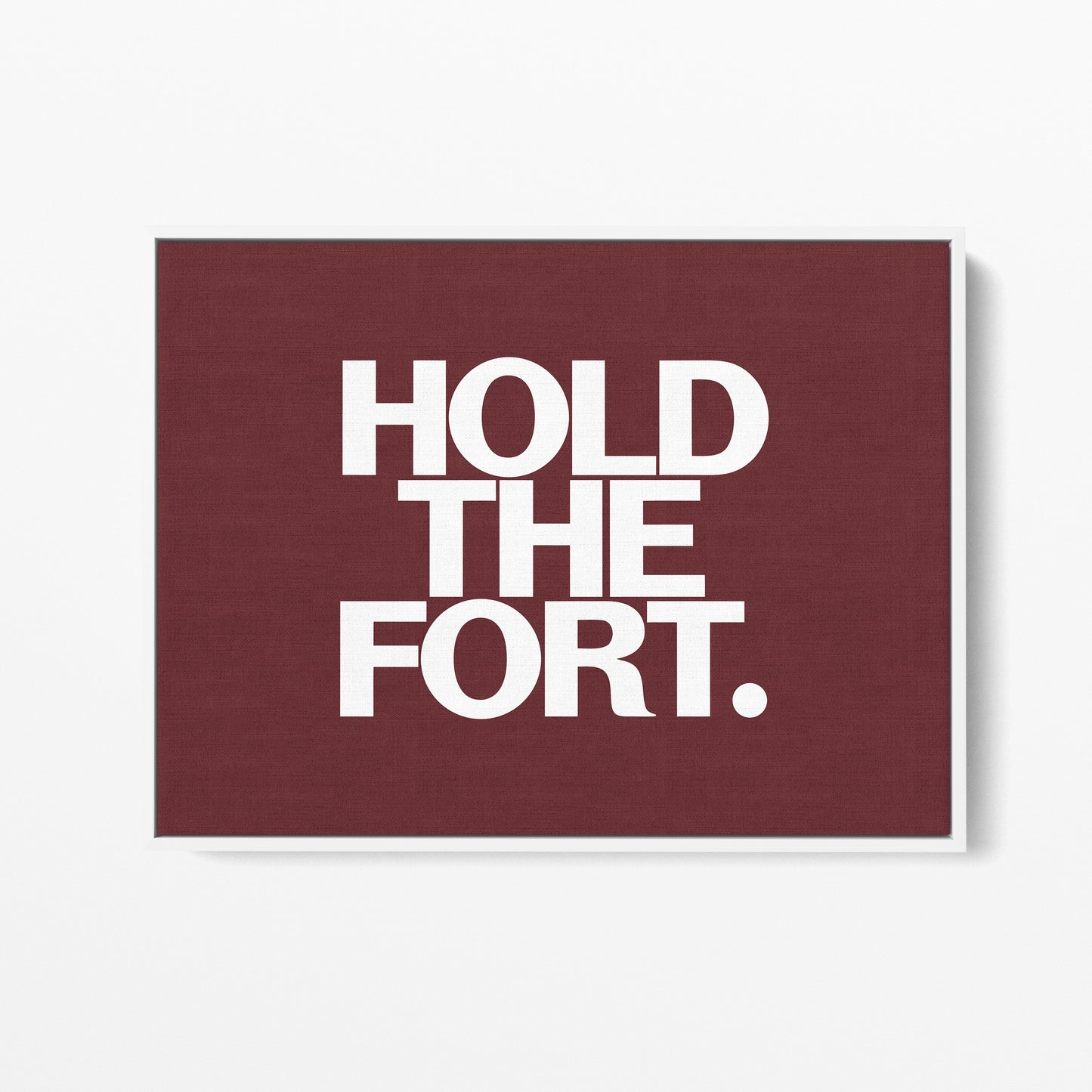 Hold the Fort Canvas Landscape