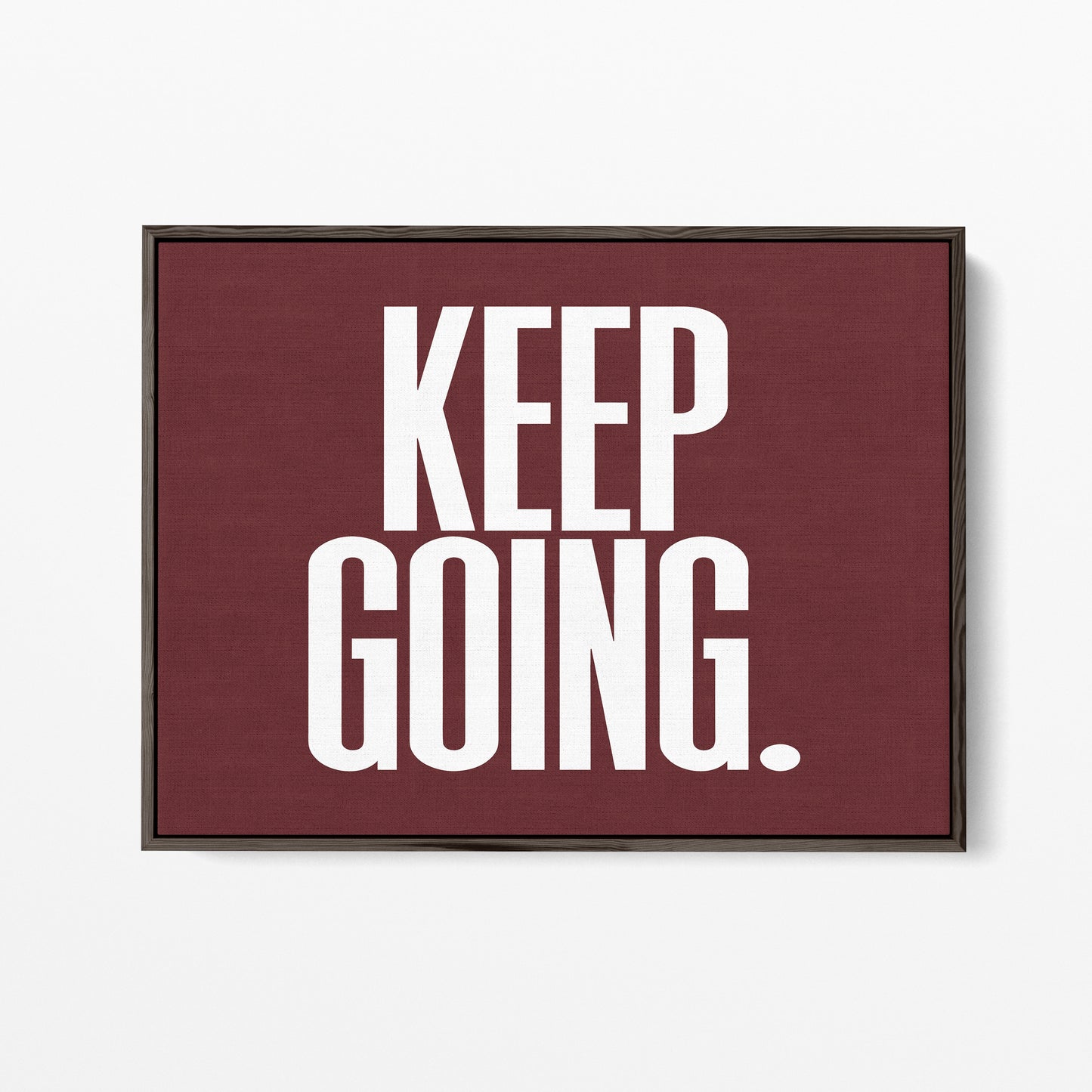 Keep Going Canvas Landscape