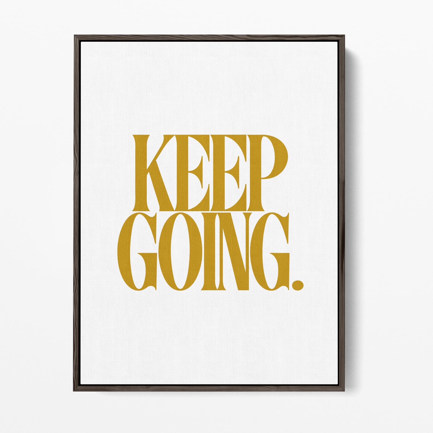 Keep Going Canvas Portrait