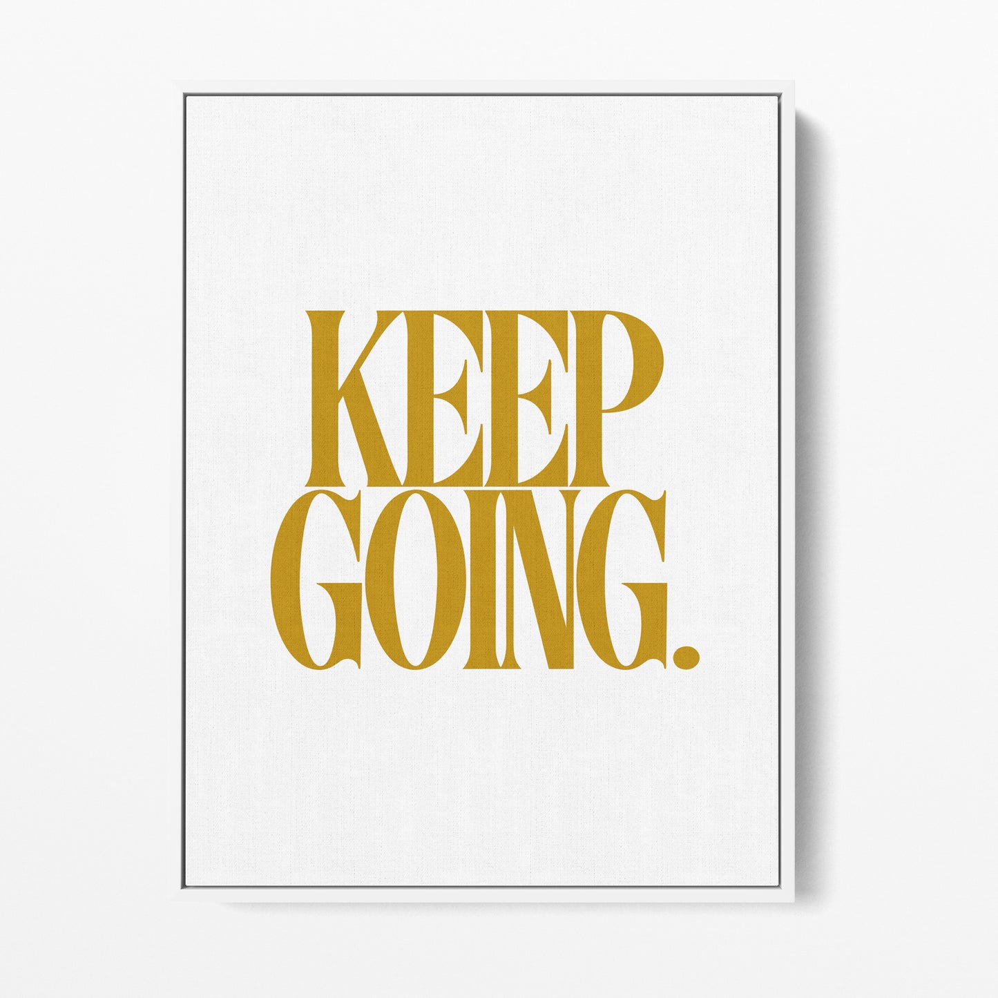 Keep Going Canvas Portrait
