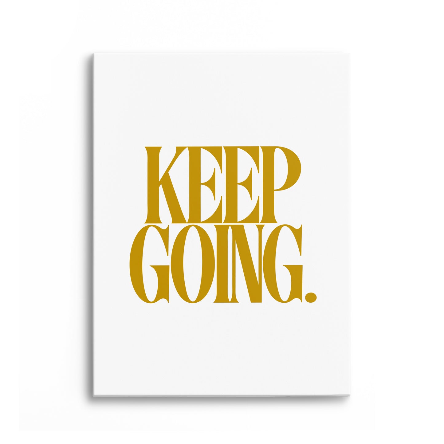 Keep Going Canvas Portrait