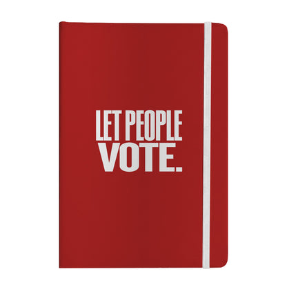 Let People Vote Notebook