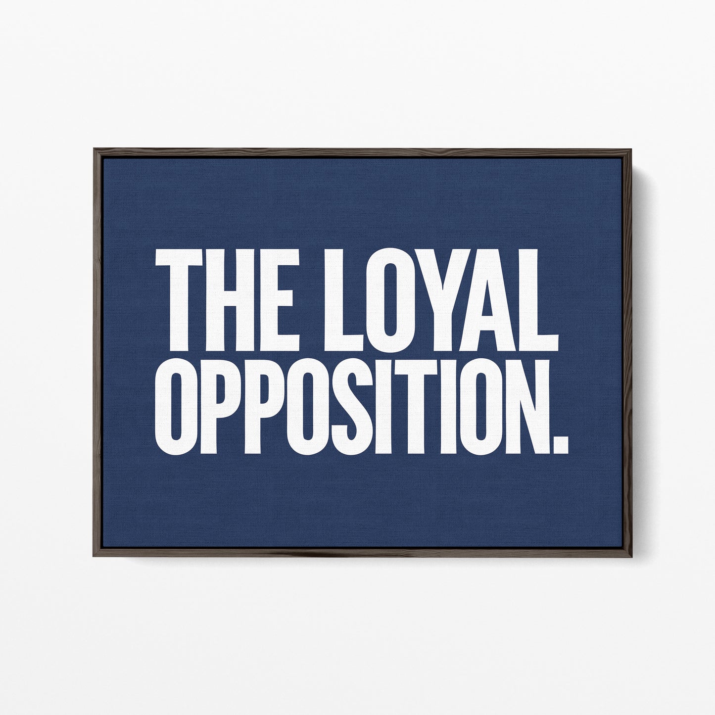 Loyal Opposition Canvas Landscape
