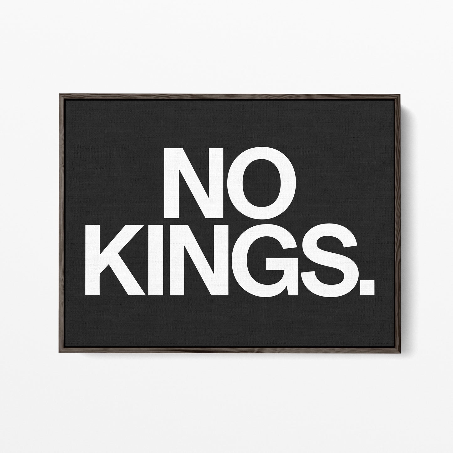 No Kings Canvas Landscape
