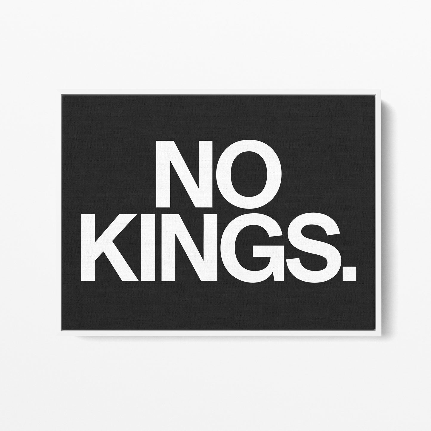 No Kings Canvas Landscape