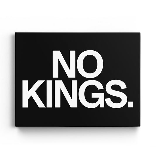 No Kings Canvas Landscape