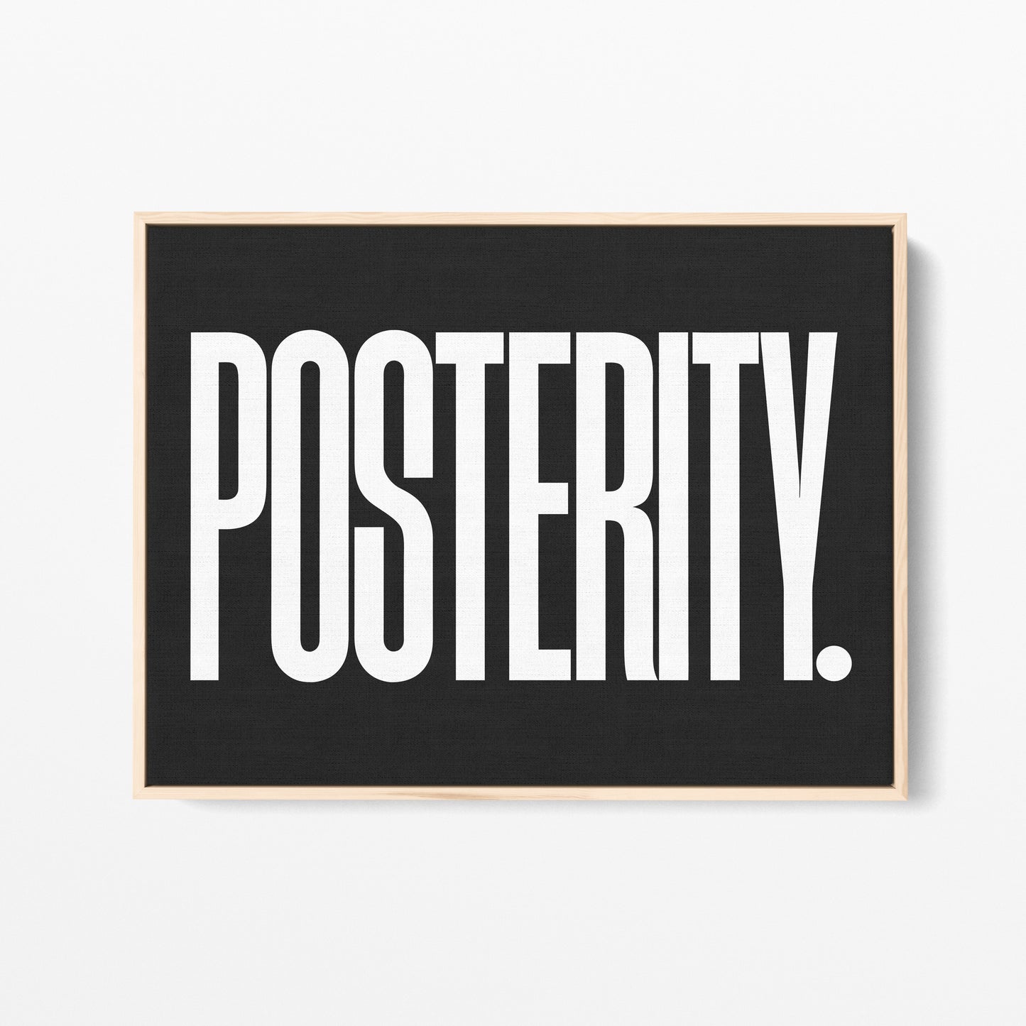 Posterity Canvas Landscape