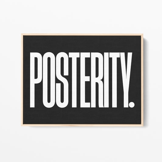 Posterity Canvas Landscape