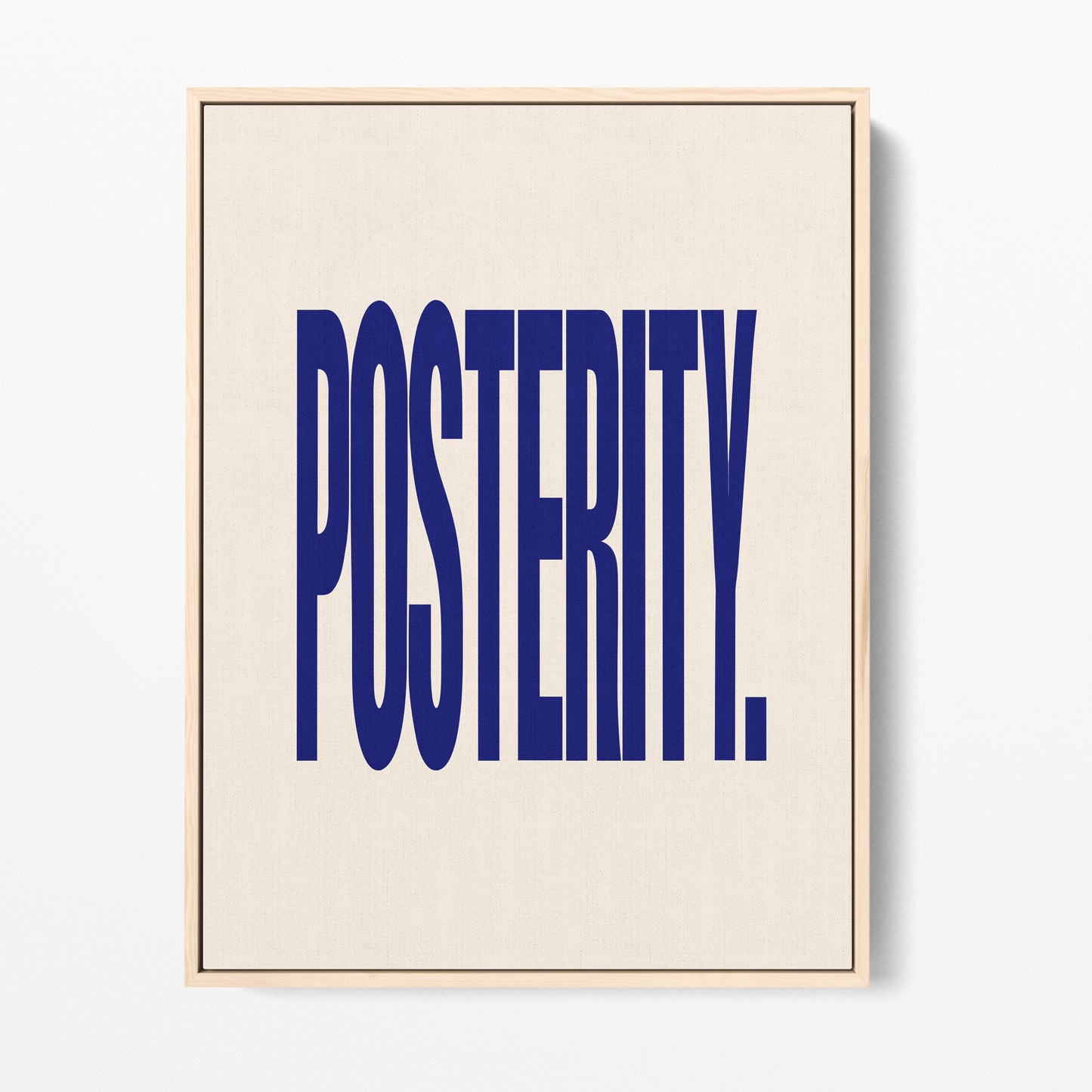 Posterity Canvas Portrait