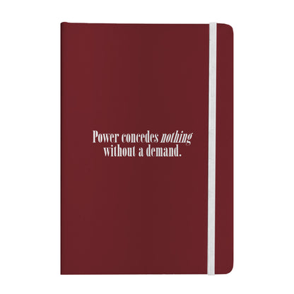 Power Concedes Nothing Notebook