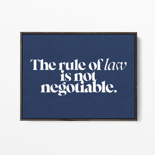 Rule of Law Canvas Landscape
