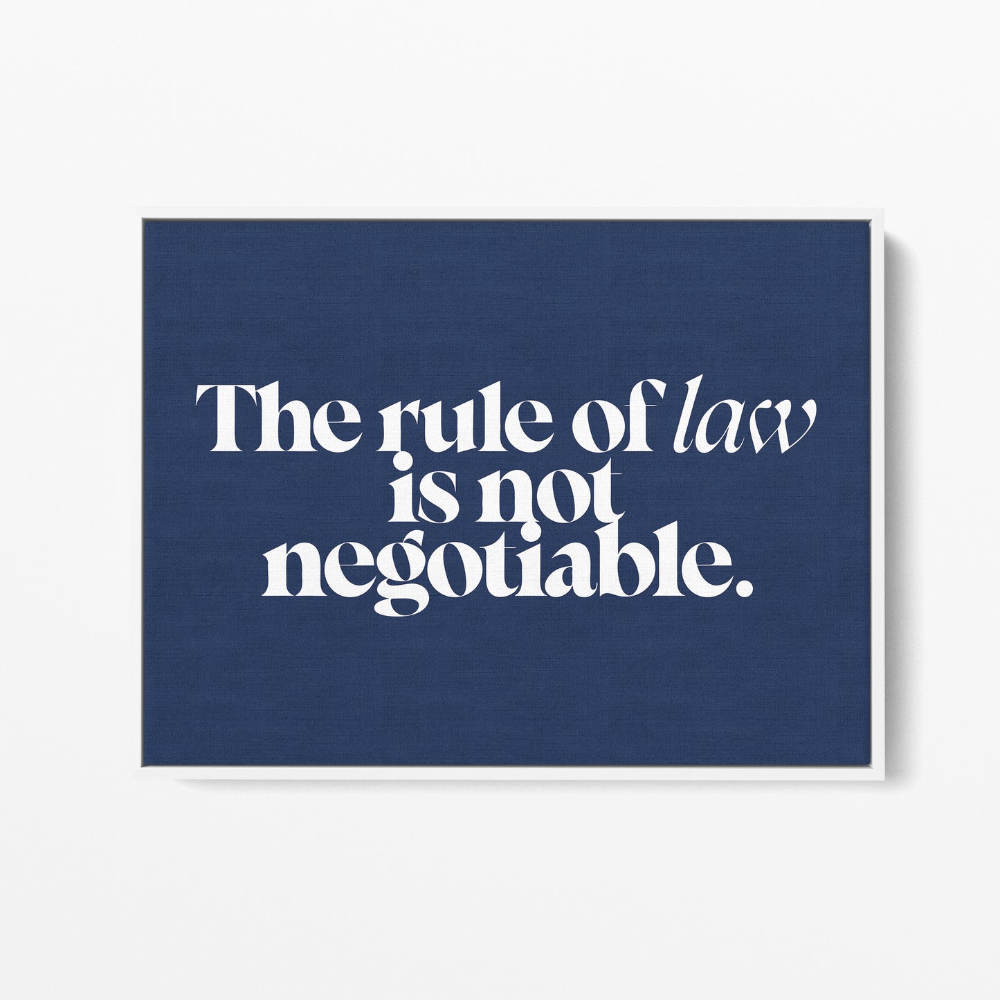 Rule of Law Canvas Landscape