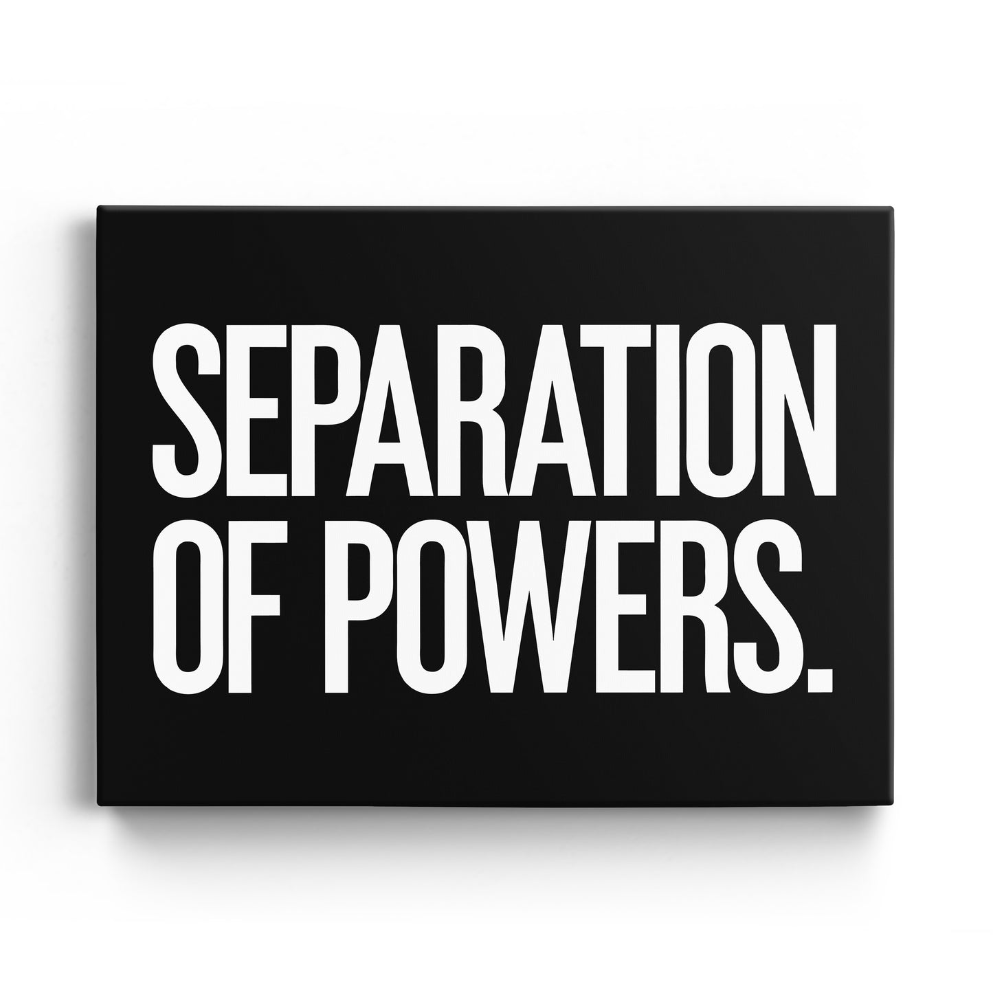 Separation of Powers Canvas Landscape