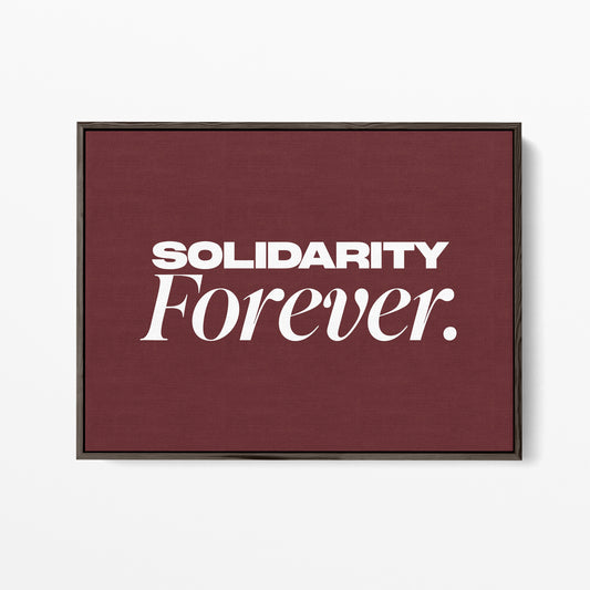 Solidarity Forever Canvas Landscape