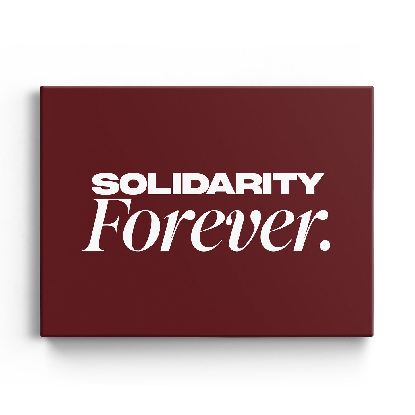 Solidarity Forever Canvas Landscape