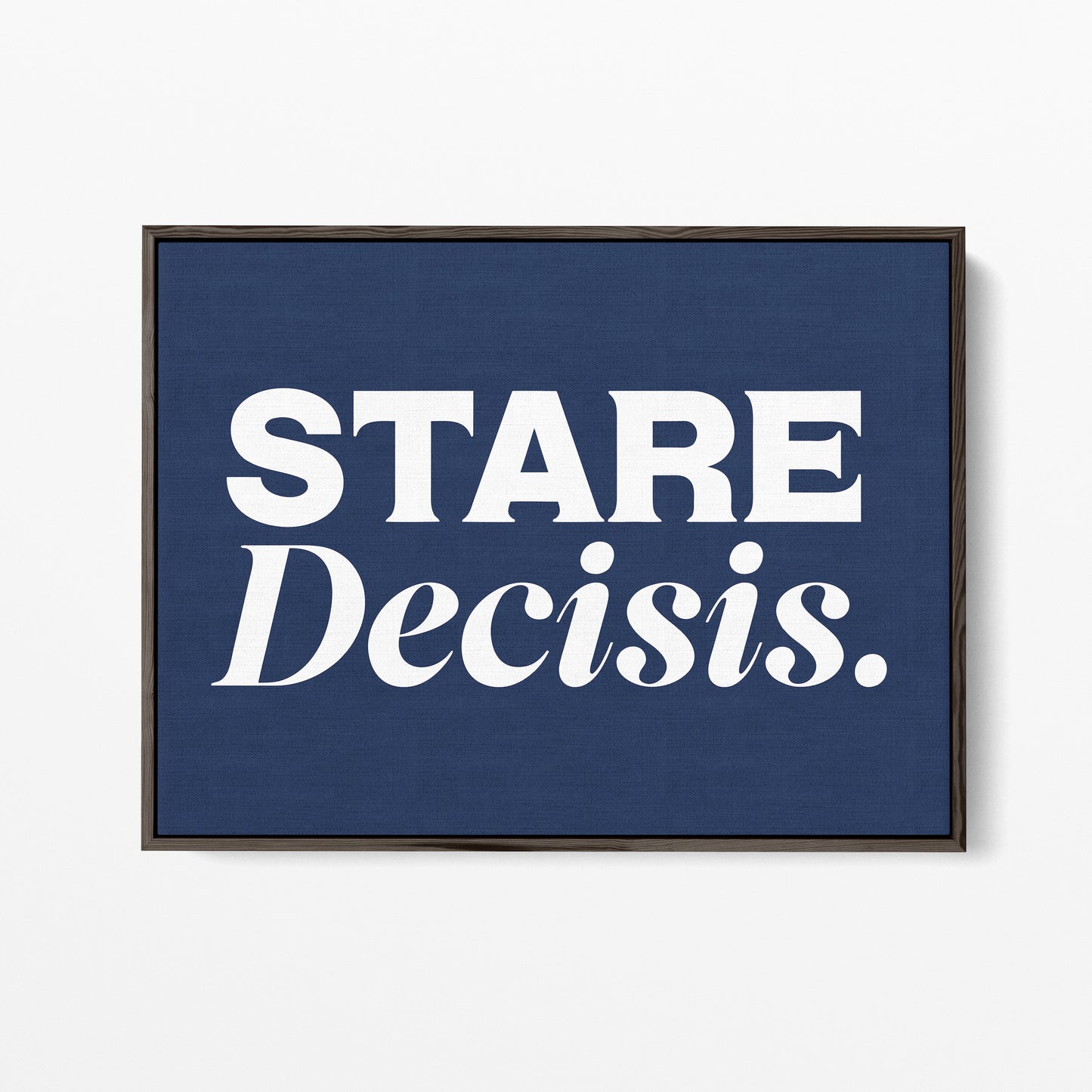 Stare Decisis Canvas Landscape