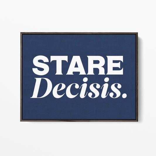 Stare Decisis Canvas Landscape